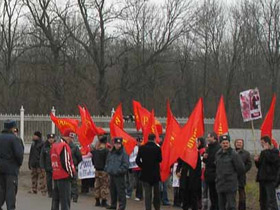Пикет в Воронеже. Фото Каспарова.Ru Пикет в Воронеже. Фото Каспарова.Ru