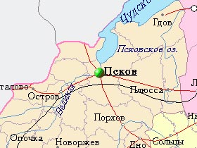 Карта Псковской области. Фото с сайта mojgorod.ru (с) Карта Псковской области. Фото с сайта mojgorod.ru (с)