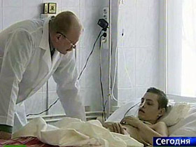 Андрей Сычев и врач. Кадр НТВ Андрей Сычев и врач. Кадр НТВ