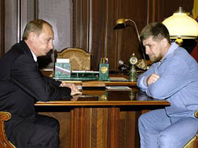 Кадыров и Путин. Фото с сайта lenta.ru Кадыров и Путин. Фото с сайта lenta.ru