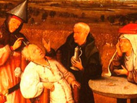 Иероним Босх, Удаление камней глупости. С сайта www.gothic.ru Иероним Босх, Удаление камней глупости. С сайта www.gothic.ru