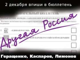 "Другая Россия". Листовка. Фото: www.namarsh.ru "Другая Россия". Листовка. Фото: www.namarsh.ru