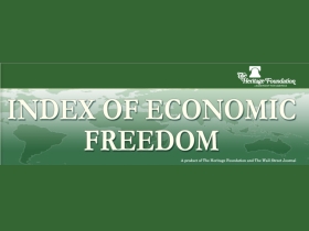Index of economic freedom. Фото с сайта heritage.org Index of economic freedom. Фото с сайта heritage.org