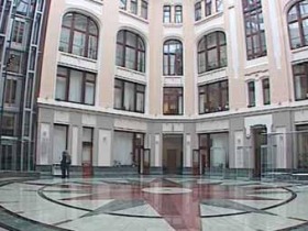 Здание ЦИКа России. Кадр Первого канала Здание ЦИКа России. Кадр Первого канала
