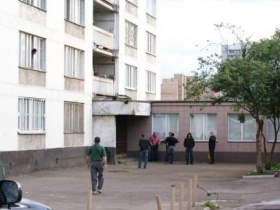 Общежитие на Ясном проезде. Фото: REPORTER.REPORTER.ru Общежитие на Ясном проезде. Фото: REPORTER.REPORTER.ru