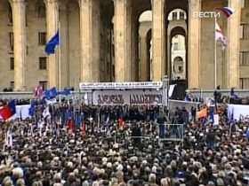 Акция протеста в Грузии. Фото: vesti.ru Акция протеста в Грузии. Фото: vesti.ru