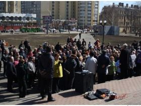 Митинг в Тамбове. Митинг в Тамбове.