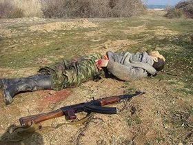 Убитый боевик. Фото: ul.aif.ru Убитый боевик. Фото: ul.aif.ru