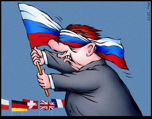 Россия в молчании. 2011 год. Рисунок: Александр Хоц Россия в молчании. 2011 год. Рисунок: Александр Хоц
