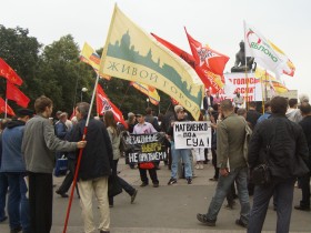 Митинг в Петербурге, Георгий Глазунов Митинг в Петербурге, Георгий Глазунов