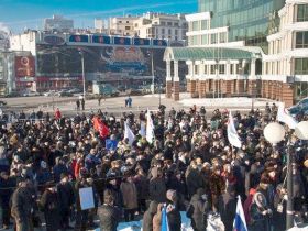 Митинг в Казани 4 февраля. Фото Ильнара Гарифуллина, Каспаров.Ru Митинг в Казани 4 февраля. Фото Ильнара Гарифуллина, Каспаров.Ru