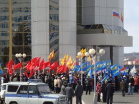 Митинг в Чебоксарах. Фото Ильи Алексеева для Каспарова.Ru Митинг в Чебоксарах. Фото Ильи Алексеева для Каспарова.Ru