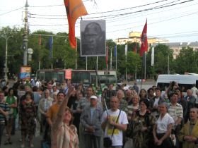 Акция в Воронеже. Фото: Владимир Финаев Акция в Воронеже. Фото: Владимир Финаев