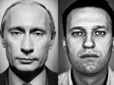 Владимир Путин и Алексей Навальный. Фото из блога kwas-1972.livejournal.com Владимир Путин и Алексей Навальный. Фото из блога kwas-1972.livejournal.com