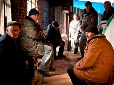 Голодовка хакасских шахтеров. Фото: 19rus.info Голодовка хакасских шахтеров. Фото: 19rus.info