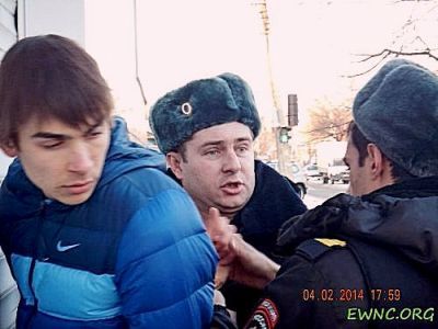 Задержание Игоря Харченко. Фото: "Эковахта" Задержание Игоря Харченко. Фото: "Эковахта"