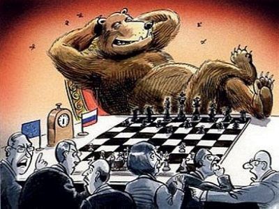Холодная война - карикатура Холодная война - карикатура