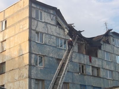 Взрыв в жилом доме. Фото: severpost.ru Взрыв в жилом доме. Фото: severpost.ru