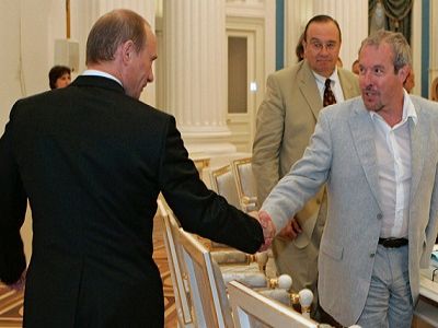 Макаревич и Путин. Фото из поста автора Макаревич и Путин. Фото из поста автора