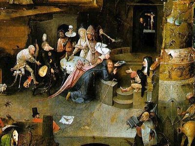 Иероним Босх, "Искушение св. Антония" (фрагмент). Источник - http://www.blogripper.net/ Иероним Босх, "Искушение св. Антония" (фрагмент). Источник - http://www.blogripper.net/