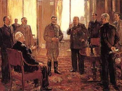Ялтинская конференция (картина Д.Налбандяна). Публикуется в блоге автора Ялтинская конференция (картина Д.Налбандяна). Публикуется в блоге автора