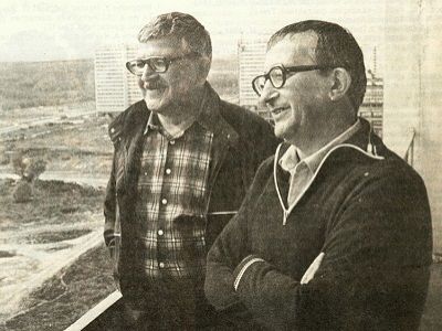 Братья Стругацкие. Фото: ru.wikipedia.org Братья Стругацкие. Фото: ru.wikipedia.org