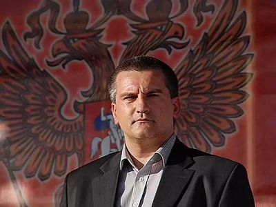 Аксенов, глава Крыма. Фото: football24.ua Аксенов, глава Крыма. Фото: football24.ua