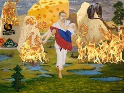 Коллаж "Дзюдоист, спасающий Россию" (от еды). Источник - https://www.facebook.com/babchenkoa Коллаж "Дзюдоист, спасающий Россию" (от еды). Источник - https://www.facebook.com/babchenkoa
