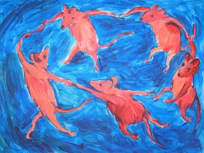 Танец крыс (пародия на "Танец" А.Матисса). Источник - http://arifis.ru/data/works/9644.jpg Танец крыс (пародия на "Танец" А.Матисса). Источник - http://arifis.ru/data/works/9644.jpg