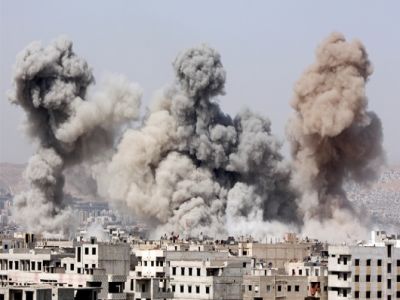 Авиаудар в Сирии. Фото: news.mail.ru Авиаудар в Сирии. Фото: news.mail.ru