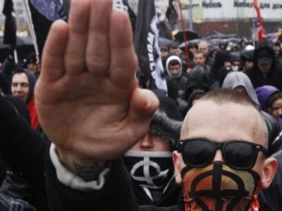 "Русский марш" в Москве. Фото: nnm.me "Русский марш" в Москве. Фото: nnm.me