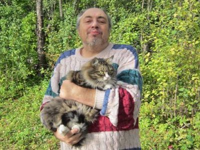 Евгений Ихлов, любимый кот. Фото: Е. Ихлов Евгений Ихлов, любимый кот. Фото: Е. Ихлов