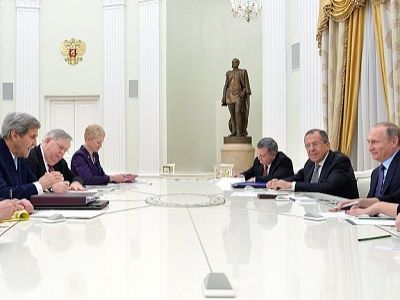 Переговоры Дж.Керри и Путина. Источник - kremlin.ru/events/president/news/50961 Переговоры Дж.Керри и Путина. Источник - kremlin.ru/events/president/news/50961