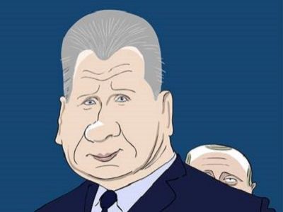 Золотов и Путин. Карикатура: С.Елкин, facebook.com/sergey.elkin1 Золотов и Путин. Карикатура: С.Елкин, facebook.com/sergey.elkin1