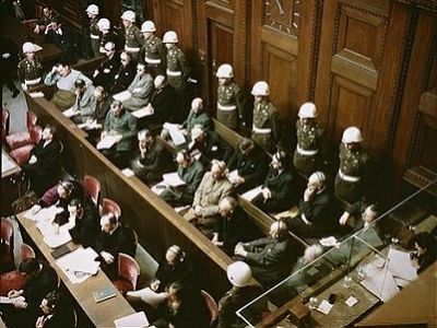 Нюрнбергский процесс, начало оглашения приговора. Источник - by-time.ru Нюрнбергский процесс, начало оглашения приговора. Источник - by-time.ru