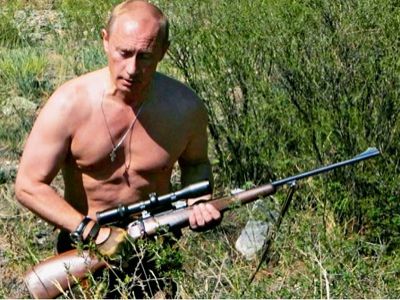 Путин на охоте. Источник - mk.ru Путин на охоте. Источник - mk.ru