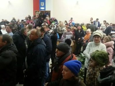 Протест работников рынка в Калуге. Фото: svoboda.org Протест работников рынка в Калуге. Фото: svoboda.org