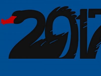 Новый, 2017 год - "черный лебедь". Рис. С.Елкина, источник - www.facebook.com/sergey.elkin1 Новый, 2017 год - "черный лебедь". Рис. С.Елкина, источник - www.facebook.com/sergey.elkin1