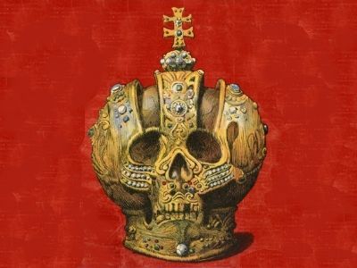 Корона Российской империи. Открытка 1905 года Корона Российской империи. Открытка 1905 года