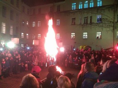 Масленица в Вильнюсе. Фото www.facebook.com/tvnoga Масленица в Вильнюсе. Фото www.facebook.com/tvnoga