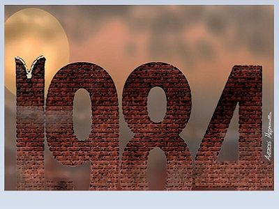 Оруэлл и "1984" сегодня. Рис. А.Меринова, источник - www.facebook.com/alex.merinov Оруэлл и "1984" сегодня. Рис. А.Меринова, источник - www.facebook.com/alex.merinov