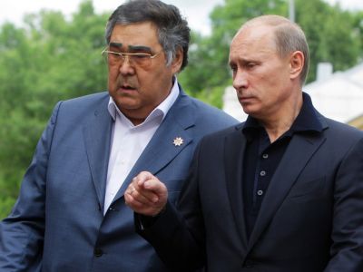 В.Путин и А.Тулеев. Источник - gazeta.ru В.Путин и А.Тулеев. Источник - gazeta.ru