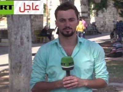 Корреспондент телеканала RT Халид аль-Хатыб. Фото: arabic.rt.com Корреспондент телеканала RT Халид аль-Хатыб. Фото: arabic.rt.com