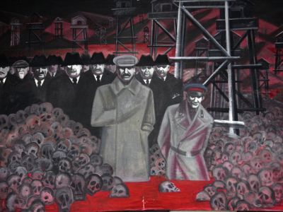 Сталин, Ежов, Большой Террор. Источник - akirama.com Сталин, Ежов, Большой Террор. Источник - akirama.com