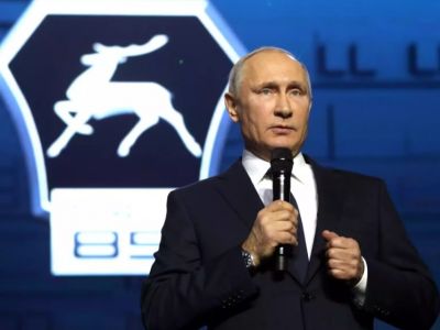Выступление В.Путина на заводе "ГАЗ", 6.11.17. Источник - kremlin.ru Выступление В.Путина на заводе "ГАЗ", 6.11.17. Источник - kremlin.ru