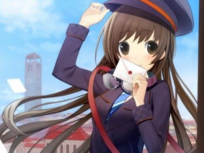 Японский почтальон (аниме). Источник - otakumode.com Японский почтальон (аниме). Источник - otakumode.com