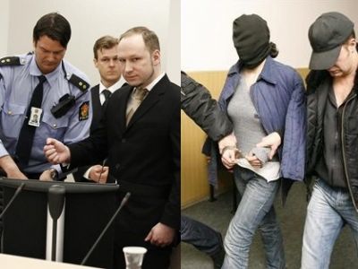 А.Брейвик в суде; Е.Хасис в суде по мере пресечения. Источники - wiadomosci.dziennik.pl, tihonov-hasis.info А.Брейвик в суде; Е.Хасис в суде по мере пресечения. Источники - wiadomosci.dziennik.pl, tihonov-hasis.info