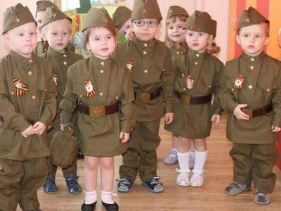 Патриоты из детского сада. Фото: Informator.news Патриоты из детского сада. Фото: Informator.news