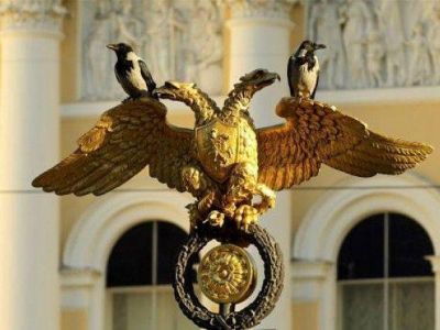 Двуглавый орел и вороны. Источник - vitki.info Двуглавый орел и вороны. Источник - vitki.info