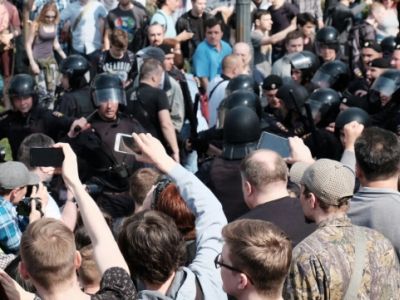 Блогеры на акции протеста, Фото: regnum.ru Блогеры на акции протеста, Фото: regnum.ru
